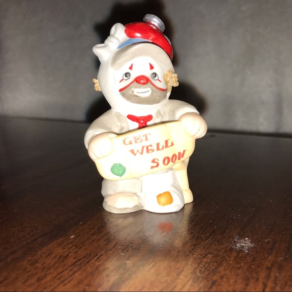 Enesco Li’l Vagabond Ceramic Clowns Set of 5 - Picture 6 of 13